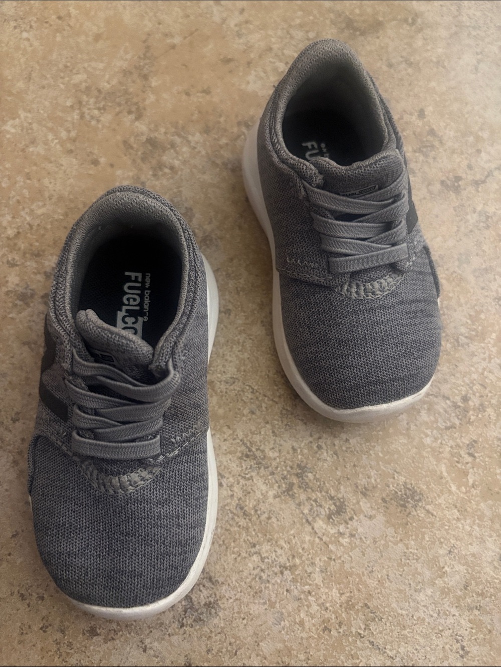 Kids Grey New Balance Sneakers